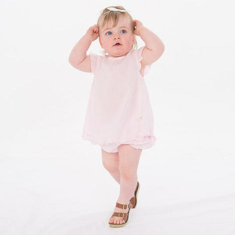 Pink Petal Baby Girl Tee T-Shirt Made with Organic Cotton