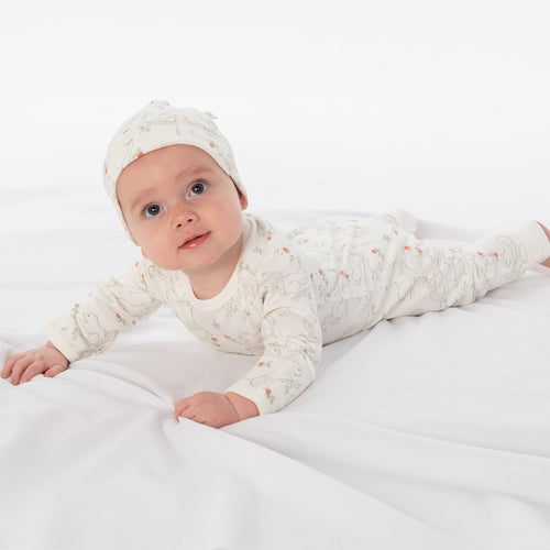 Neutral Long Sleeve Diagonal Zipsuit