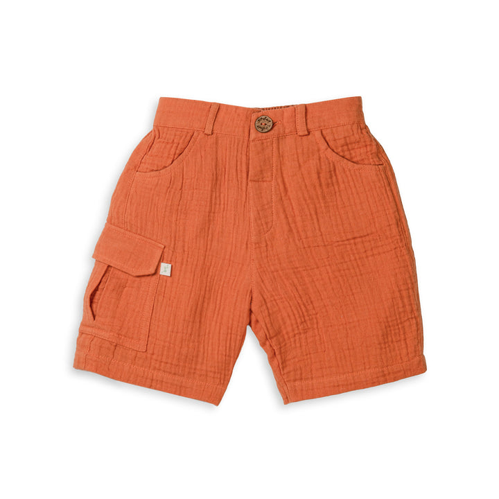 Organic Cotton Shorts for Baby Boy