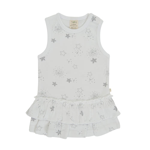 Organic Cotton Singlet Dress for Baby