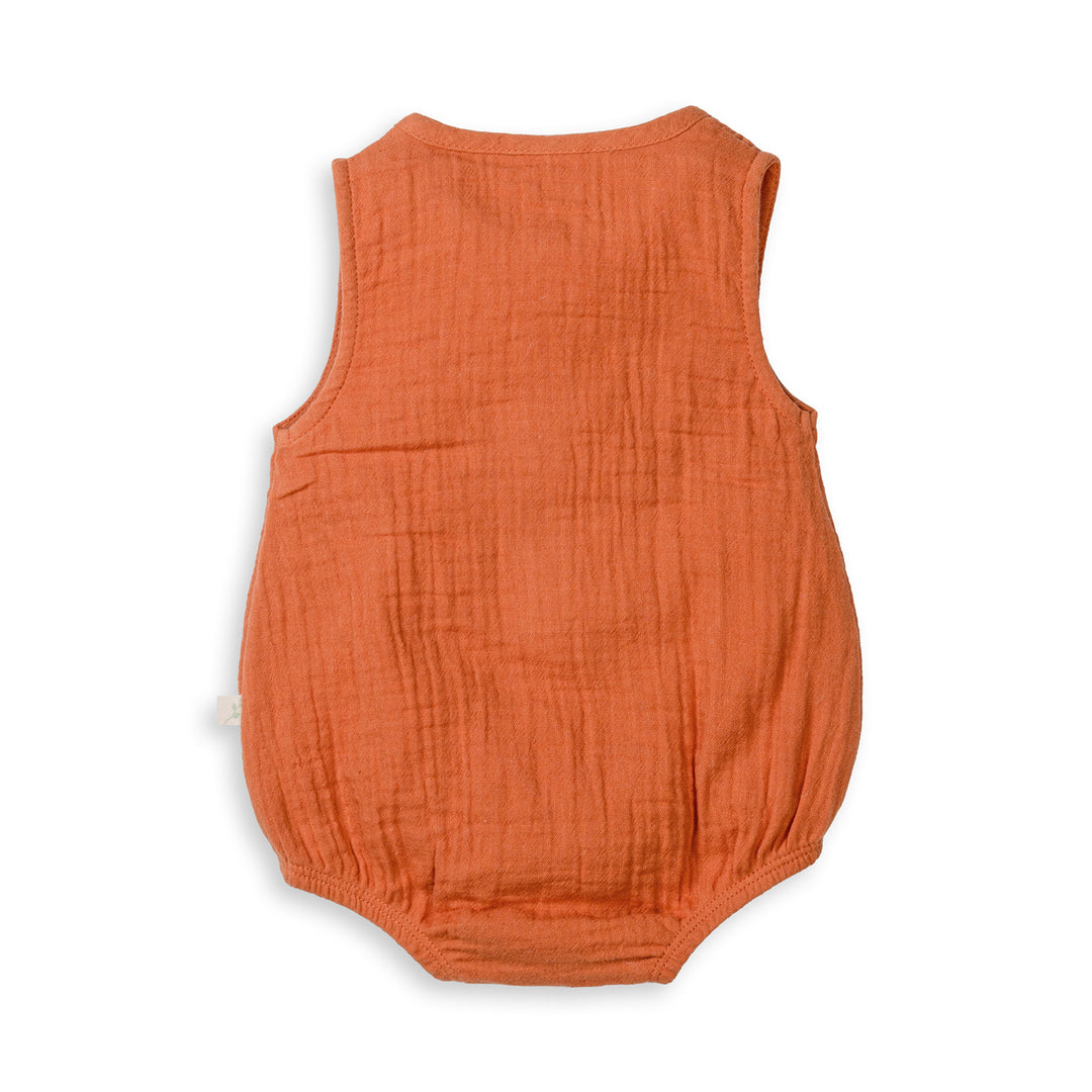 Organic Cotton Bubble Rompers for Baby