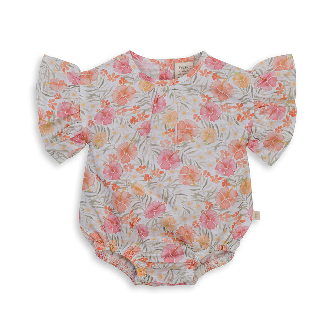 Summer Bodysuit Frill Sleeve