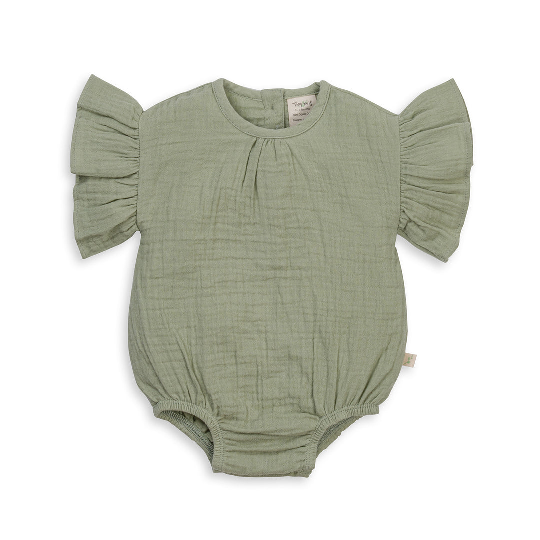 Summer Bodysuit Frill Sleeve