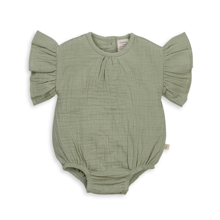 Summer Bodysuit Frill Sleeve