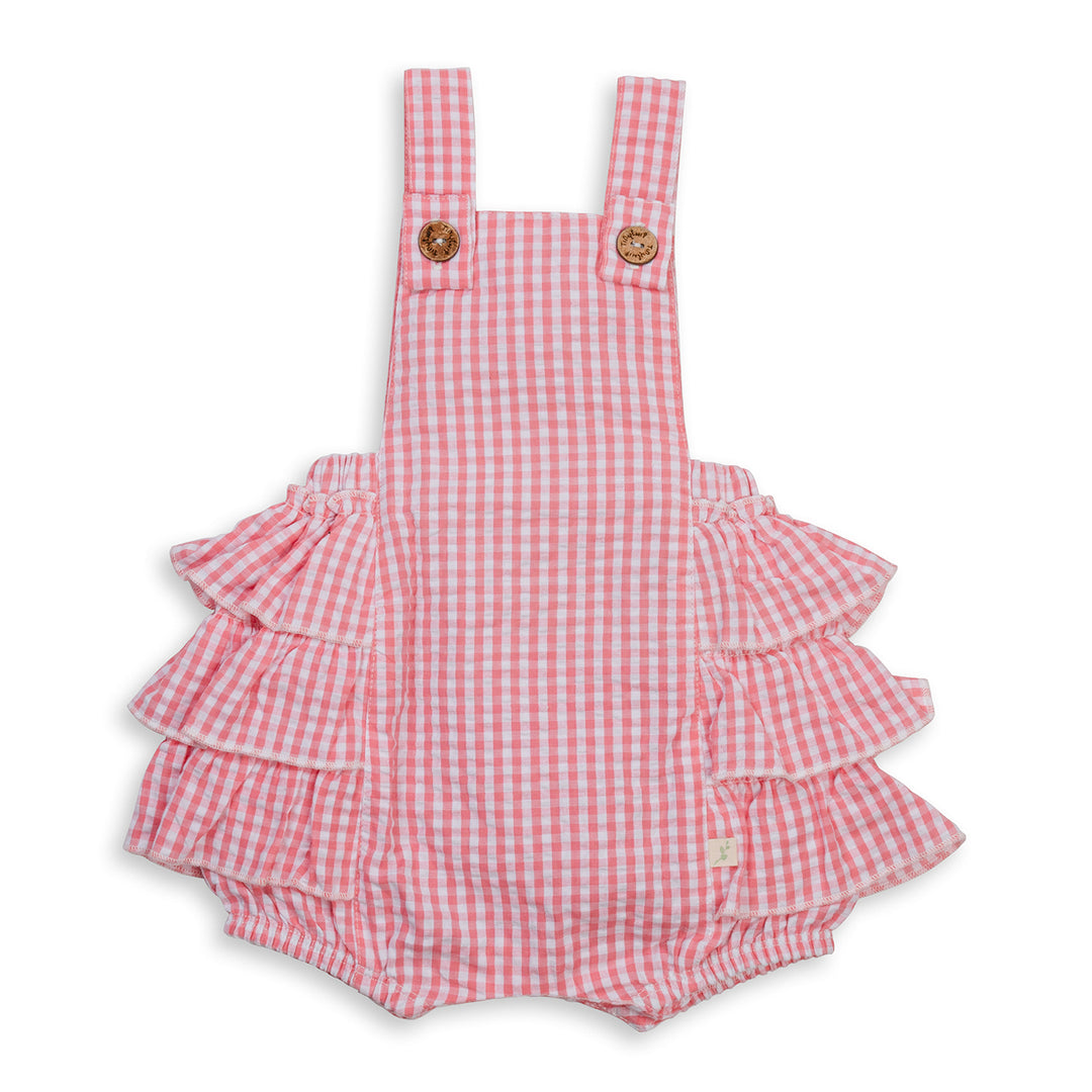 Summer Frill Overall for Baby Girl