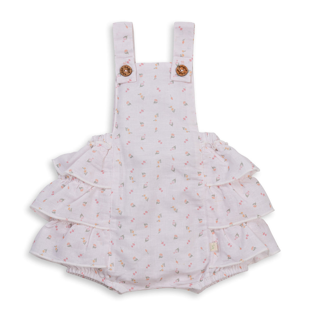 Summer Frill Overall for Baby Girl