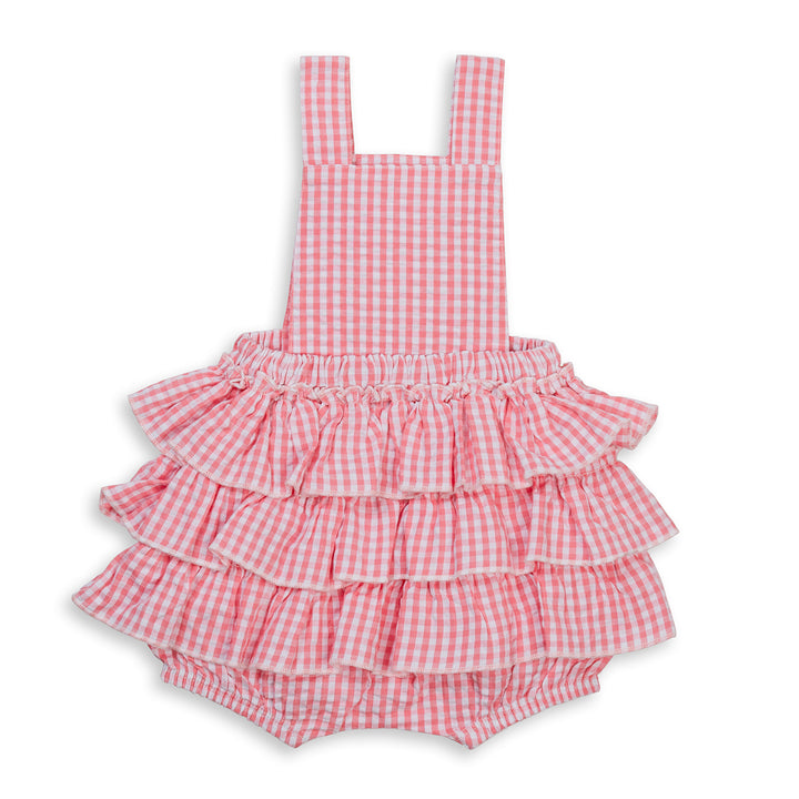 Summer Frill Overall for Baby Girl