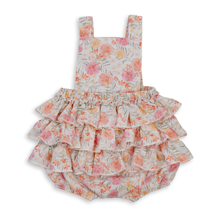 Summer Frill Overall for Baby Girl