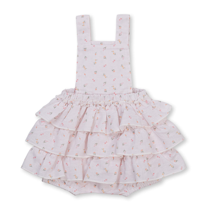 Summer Frill Overall for Baby Girl