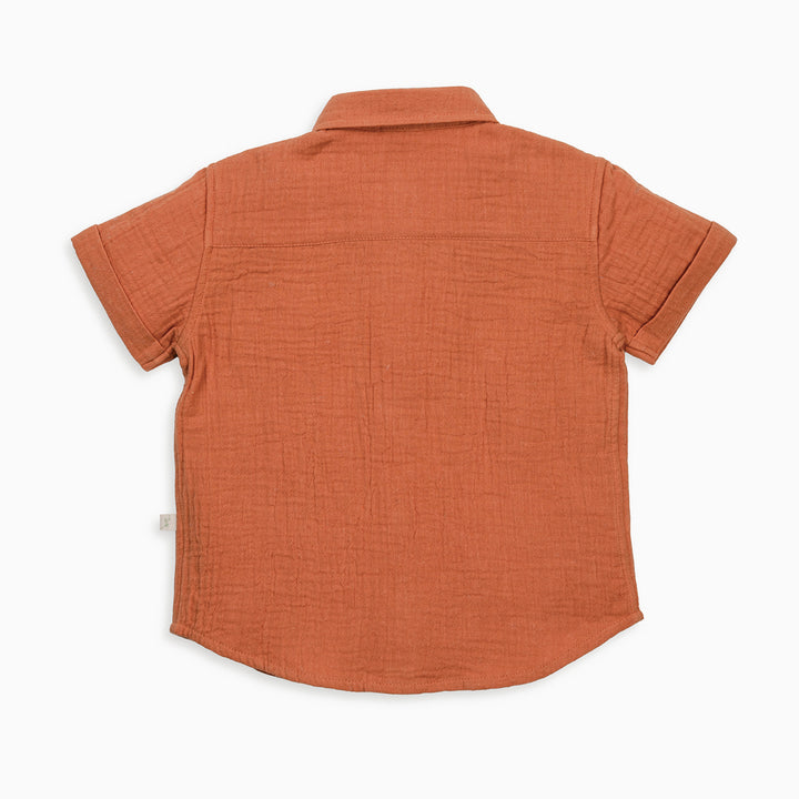 Organic Cotton Shirt for Baby Boy