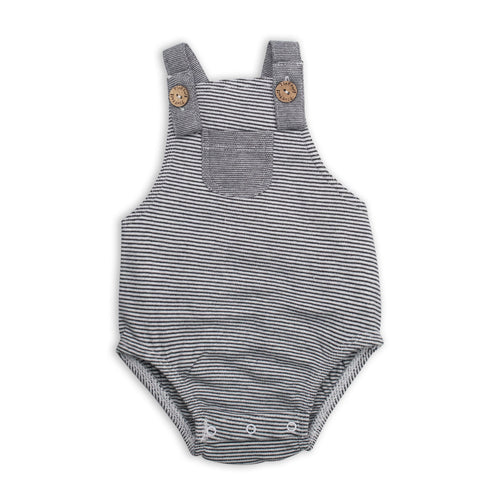 Organic Cotton Romper With Straps for Baby