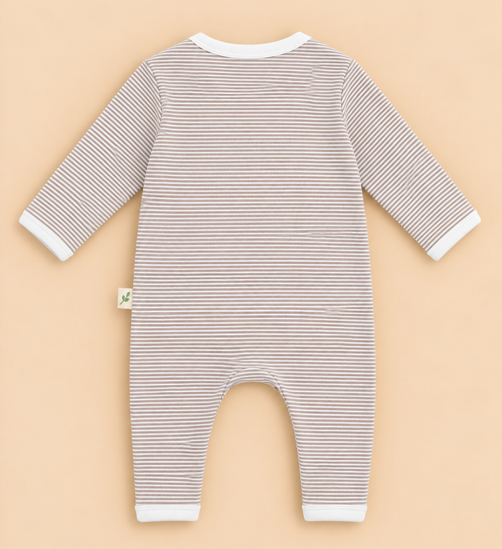 Organic Cotton Snap Growsuit for Baby
