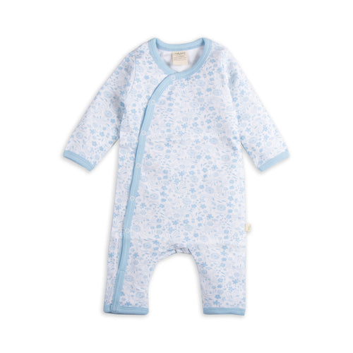 Organic Cotton Snap Growsuit for Baby Girl