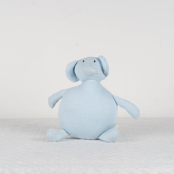 Certified Organic Cotton Blue Elephant