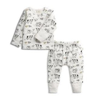 Organic cotton baby sleep pieces